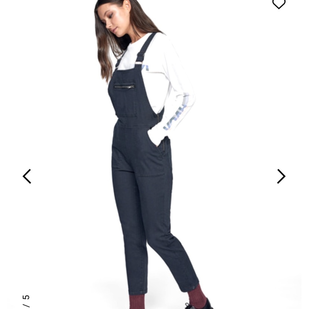 NWT RVCA PEACE MISSION WOVEN OVERALL XS